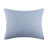 Greenland Home Fashions Homestead 100% Woven Polyester Jacquard Hand Quilted Pillow Sham Sky Blue