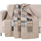 Greenland Home Fashion Oxford Accessory Throw Blanket - Multi 50x60
