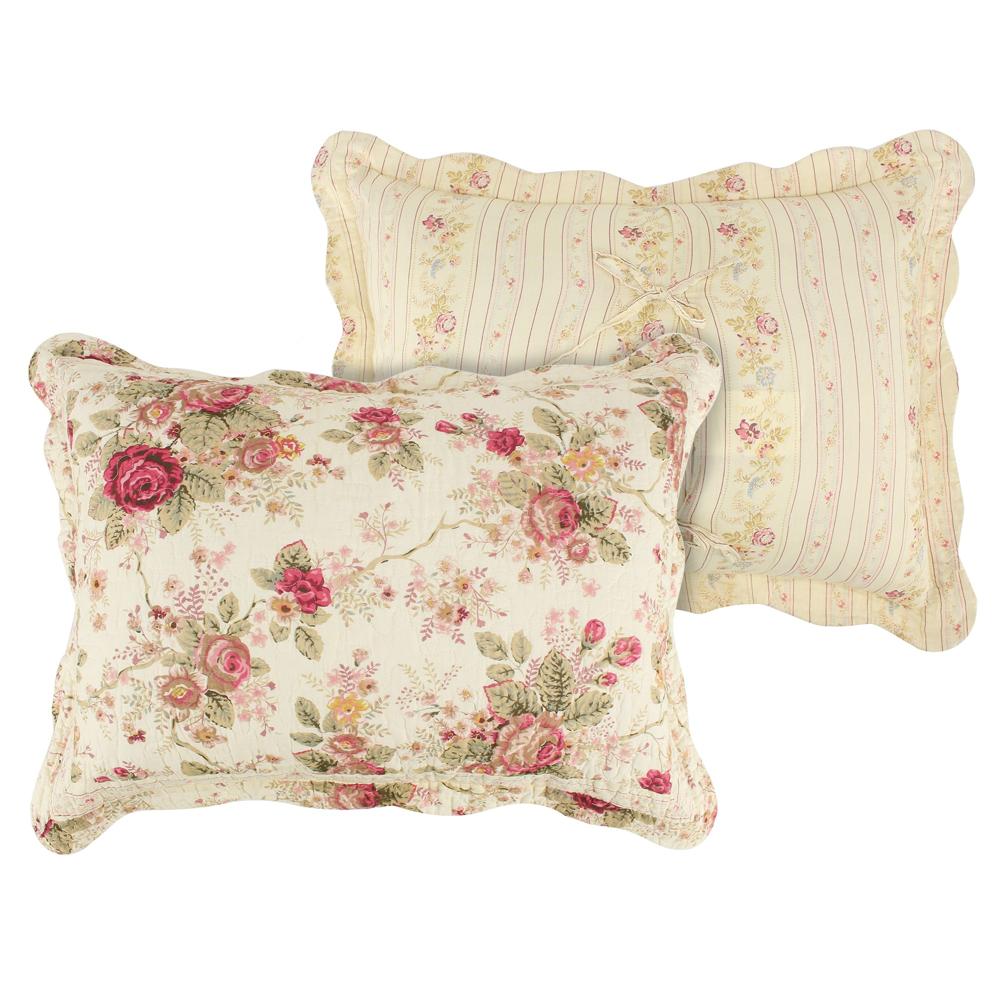Greenland Home Antique Rose Bedspread Set - 3-Piece - Multi
