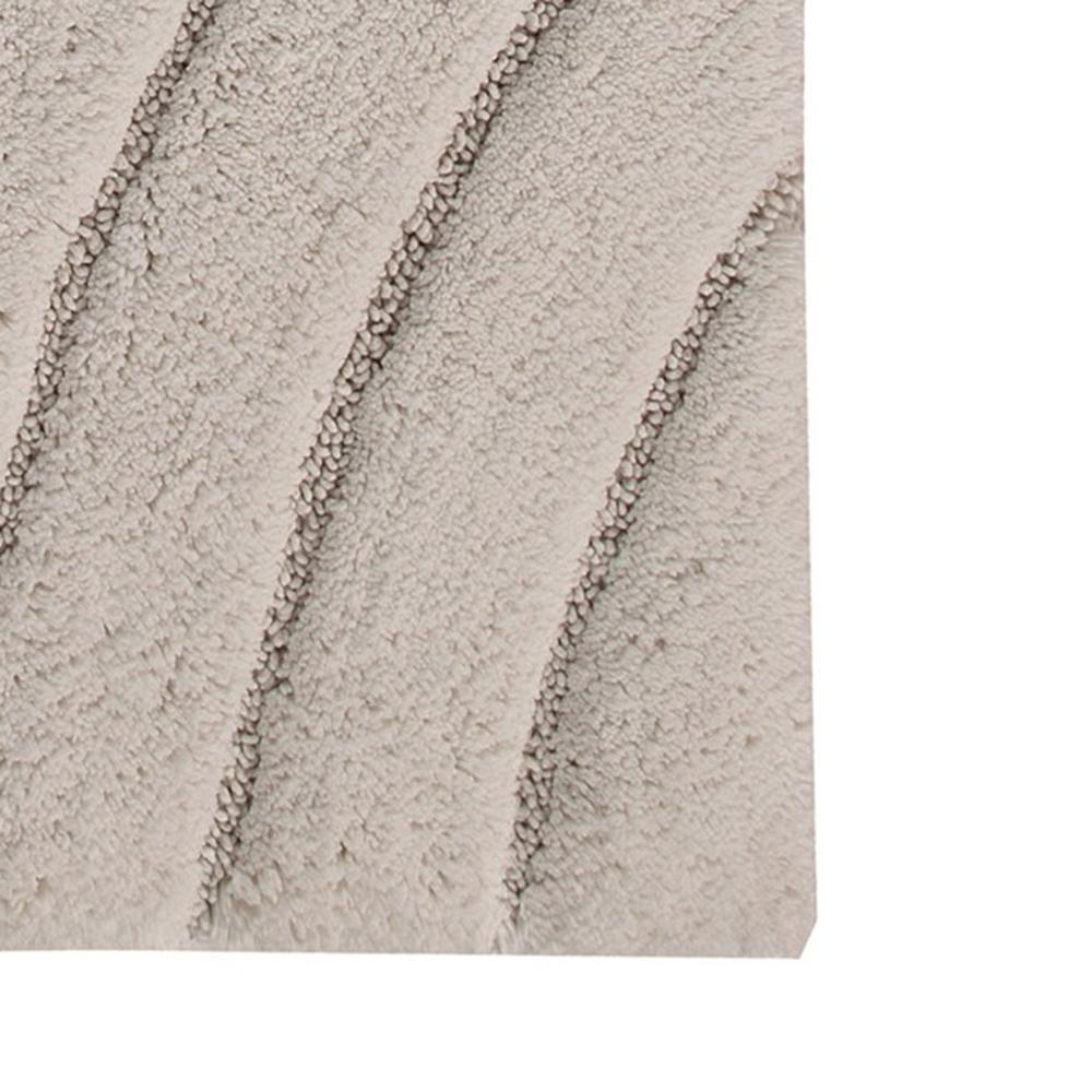 Knightsbridge Diamond 220 GSF Non Skid Back Bath Rug