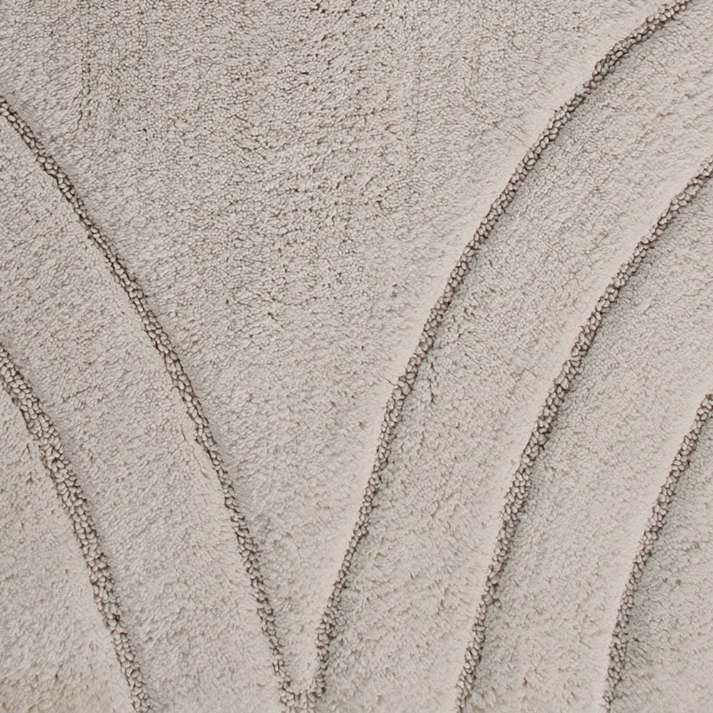 Knightsbridge Diamond 220 GSF Non Skid Back Bath Rug