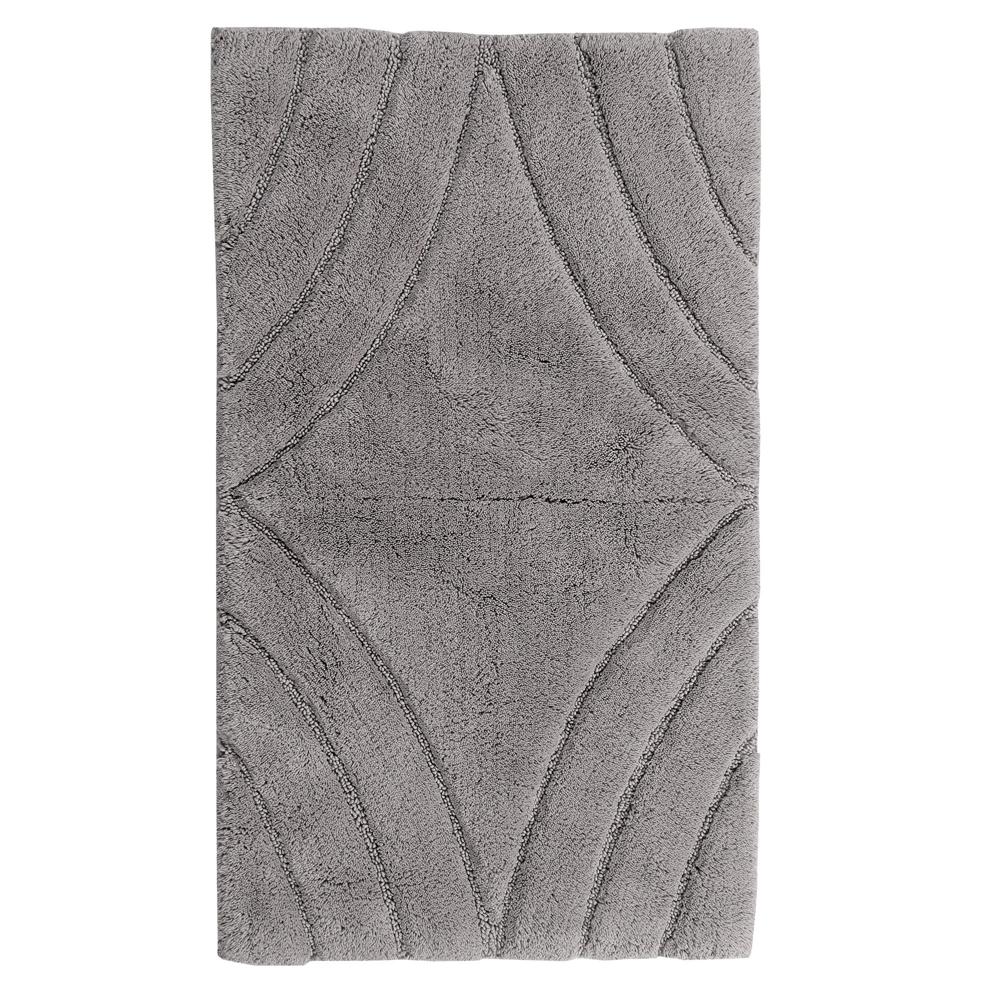 Knightsbridge Diamond 220 GSF Non Skid Back Bath Rug