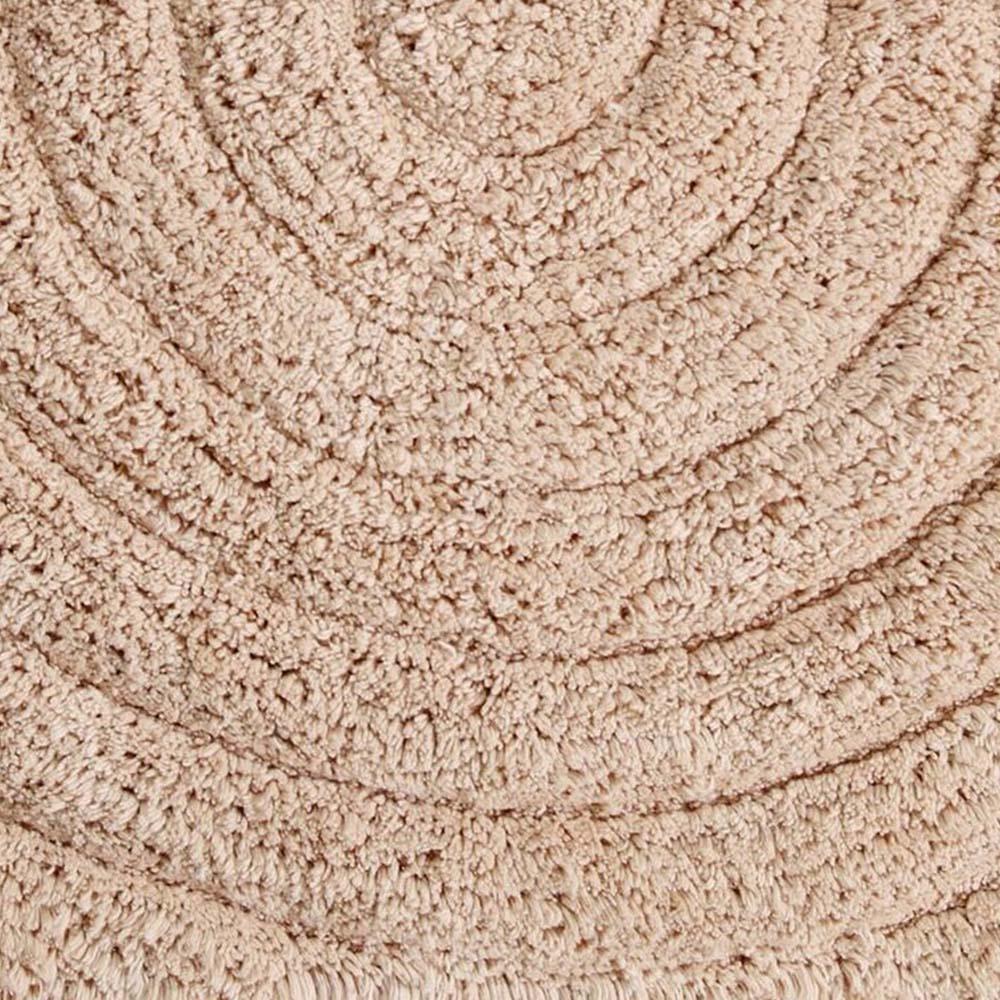 Knightsbridge Echo 220 GSF Non Skid Back Bath Rug 20 x 30 - Natural