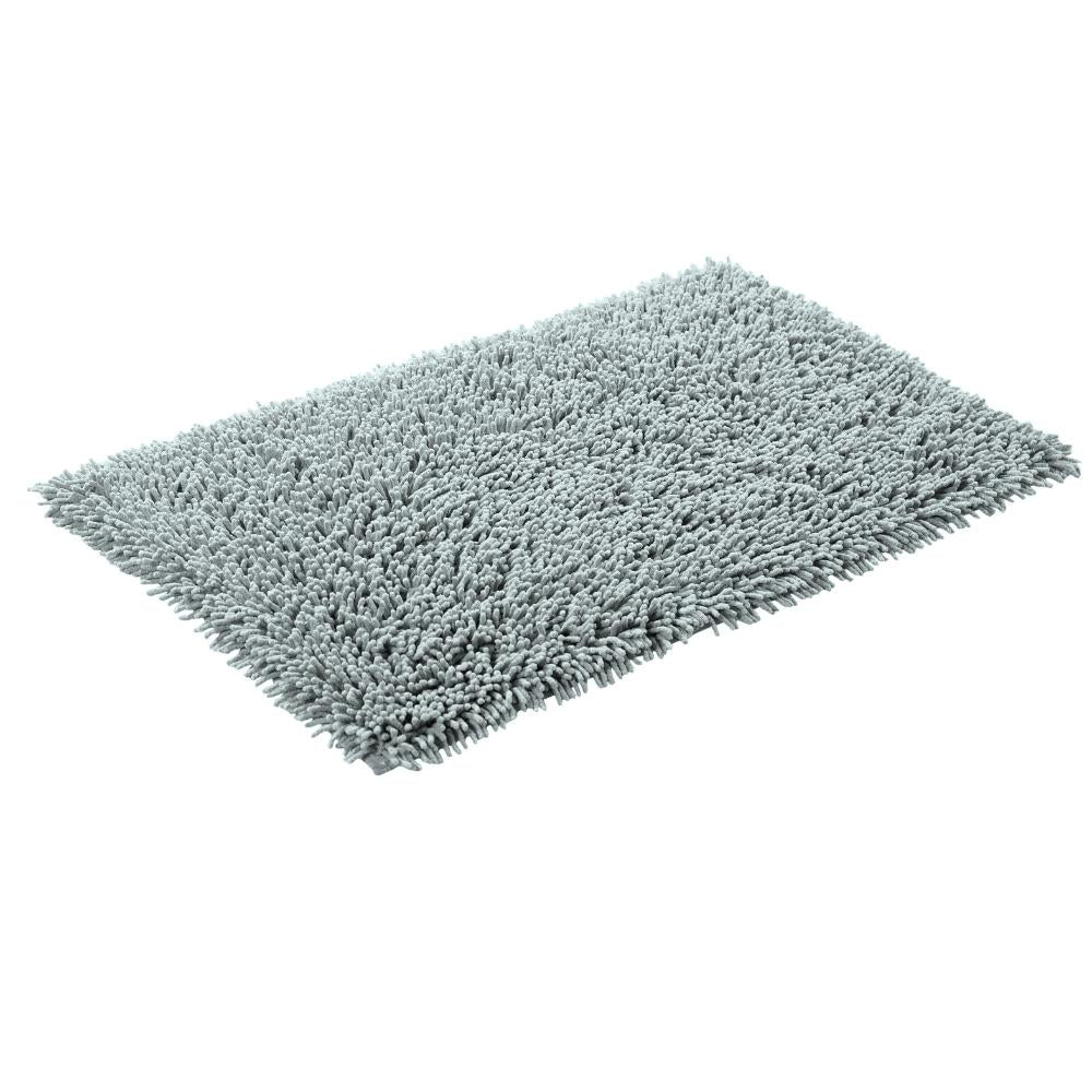 Knightsbridge Chenille Shaggy 220 GSF Non Skid Back Bath Rug