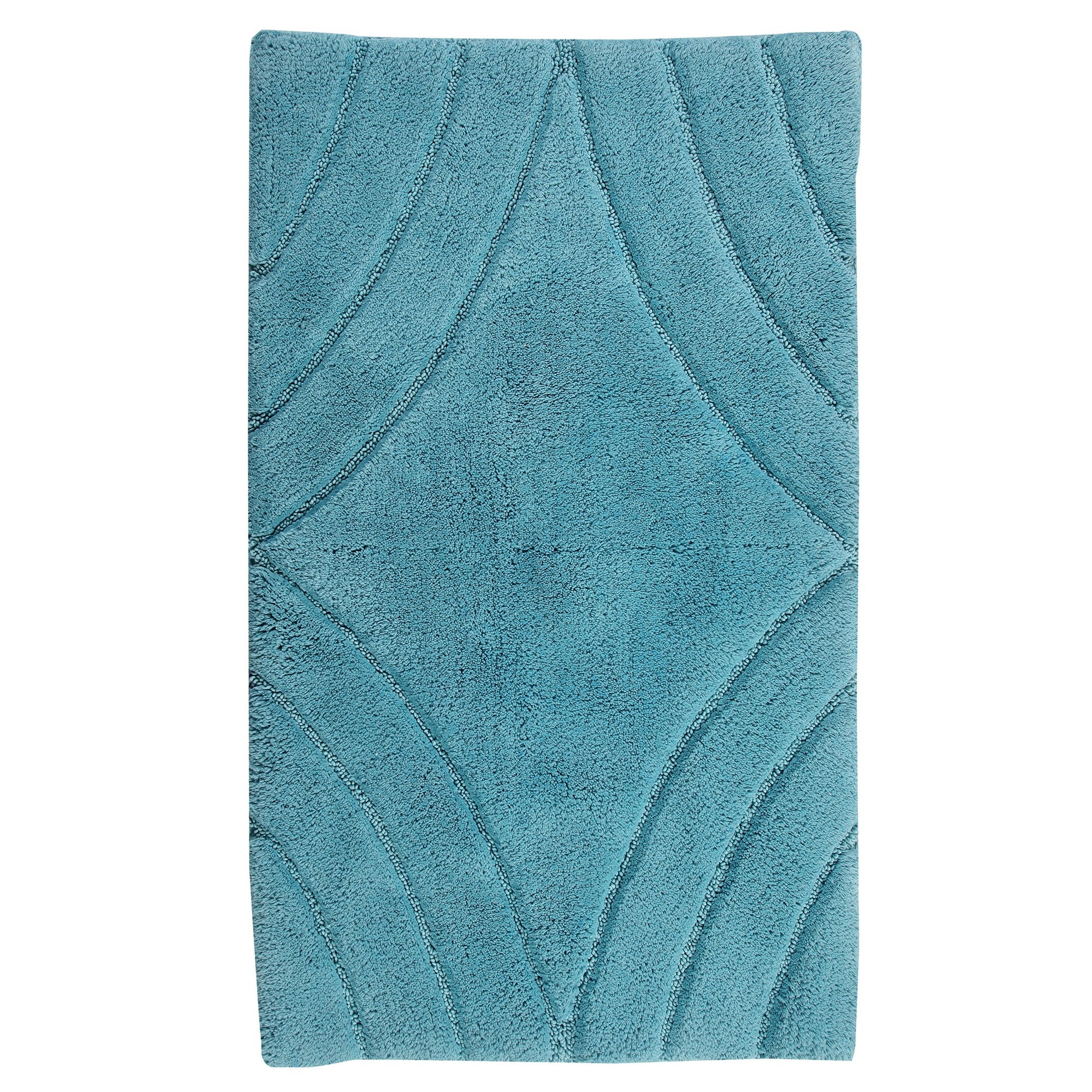 Knightsbridge Diamond 220 GSF Non Skid Back Bath Rug