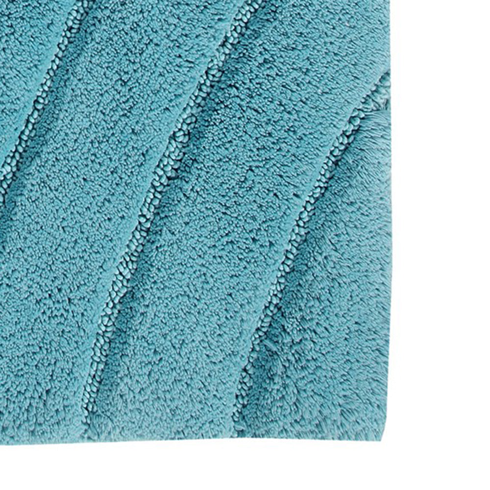 Knightsbridge Diamond 220 GSF Non Skid Back Bath Rug