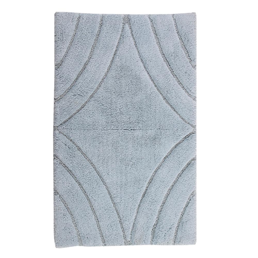 Knightsbridge Diamond 220 GSF Non Skid Back Bath Rug