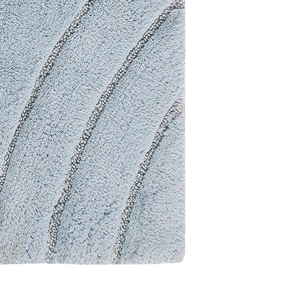 Knightsbridge Diamond 220 GSF Non Skid Back Bath Rug