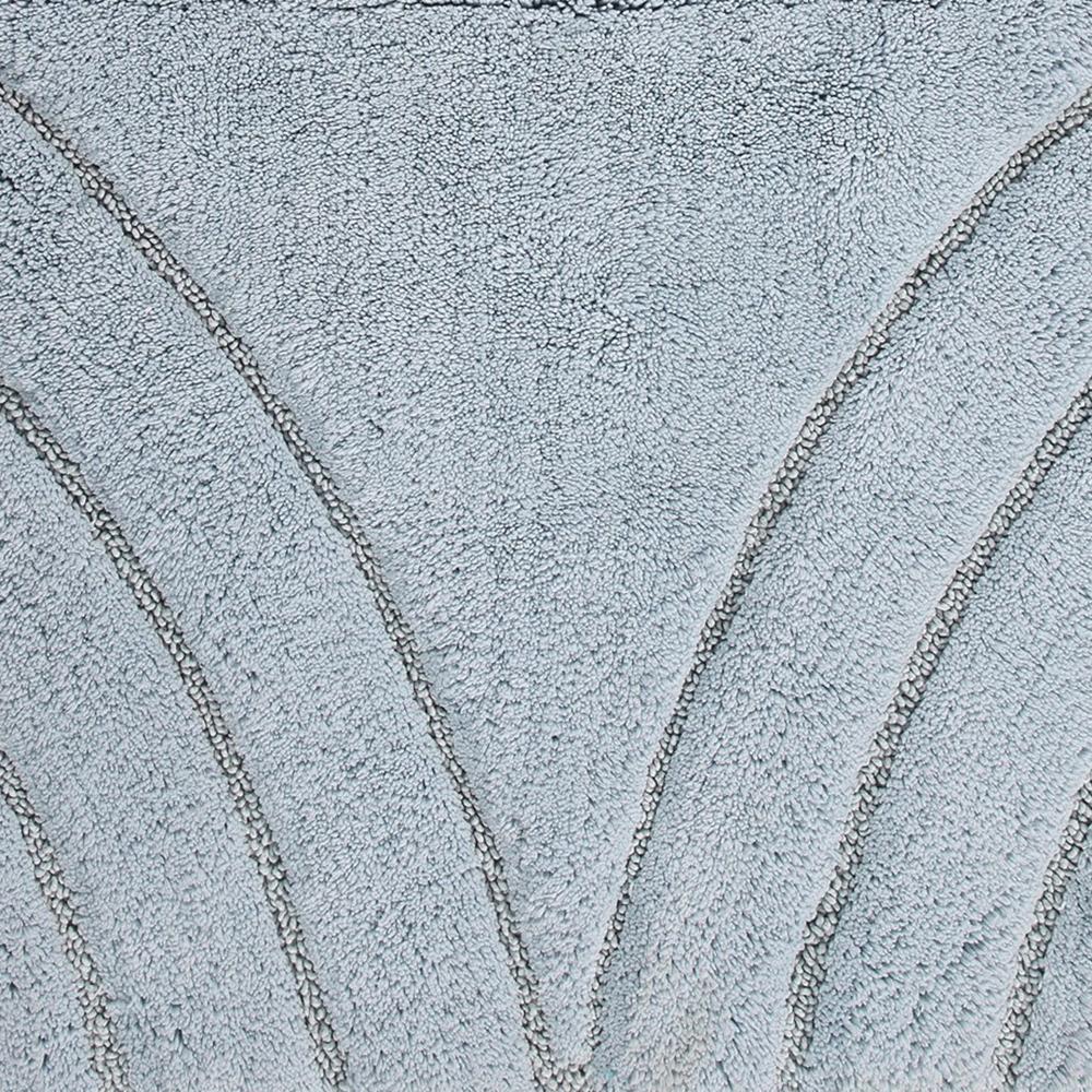 Knightsbridge Diamond 220 GSF Non Skid Back Bath Rug