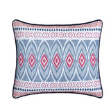 Chic Home Sarita Garden Tribal Embroidered Decorative Pillow - 1-Piece - 12x18