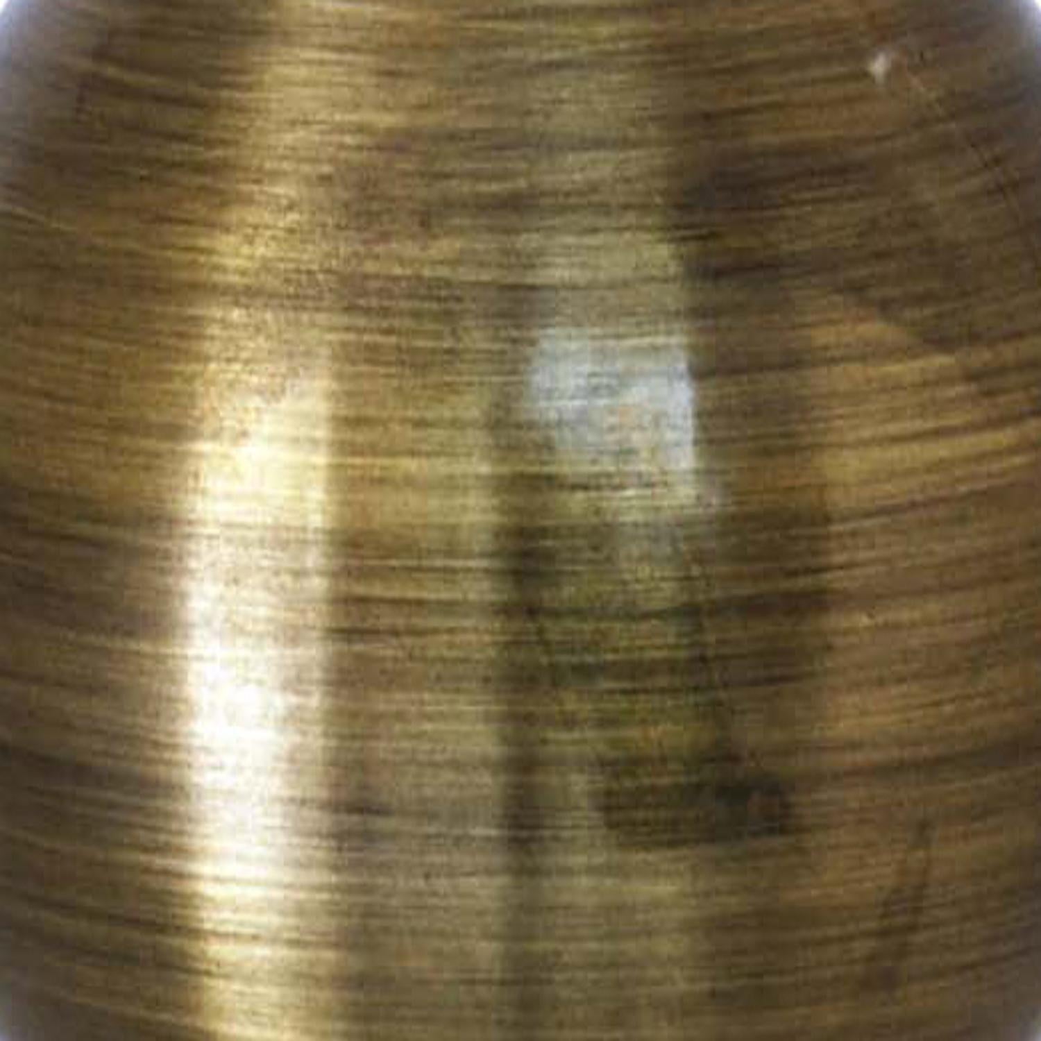 Versailles LX01 Ball Finial Rod Set - Antique Brass/Brushed Brass