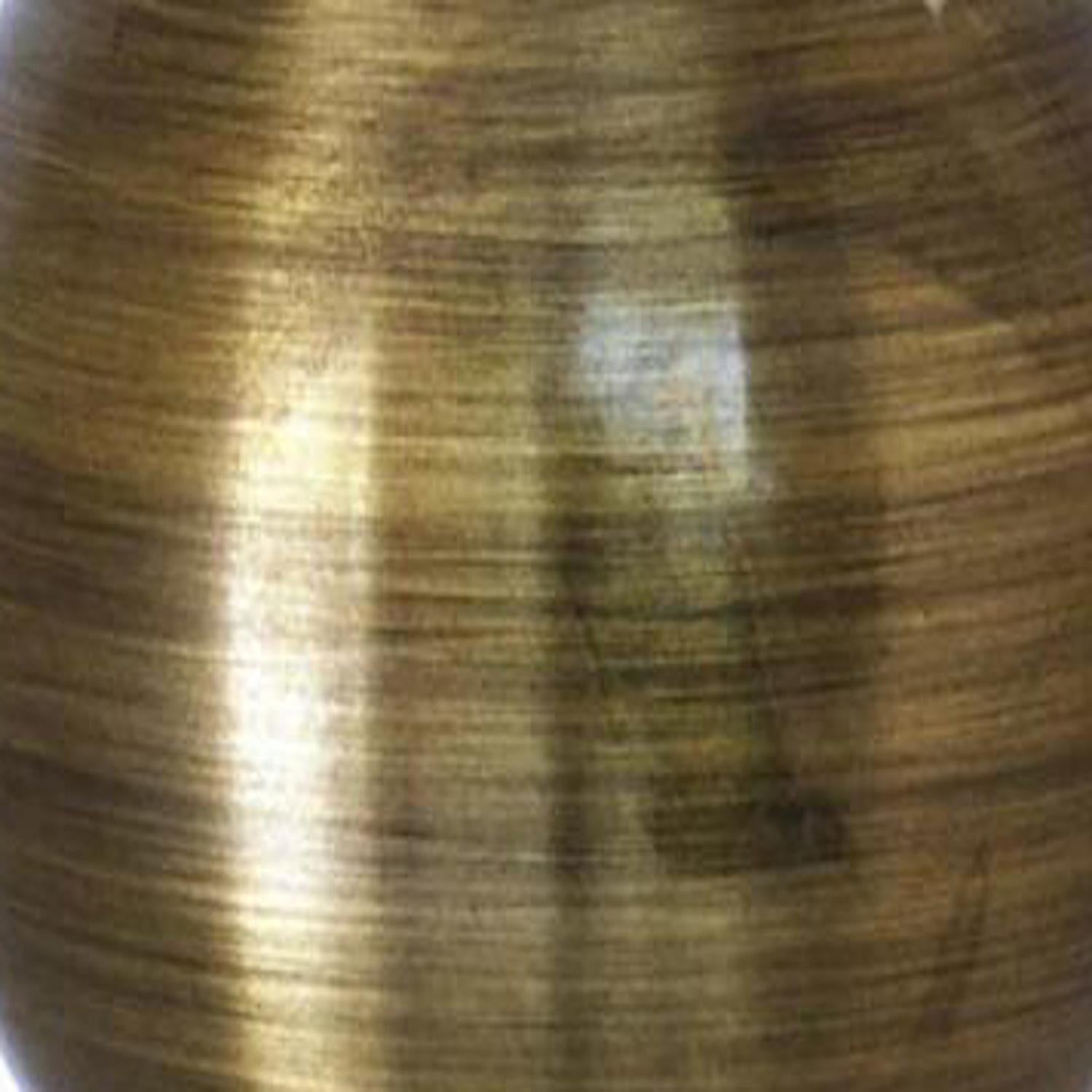 Versailles LX01 Ball Finial Rod Set - Antique Brass/Brushed Brass