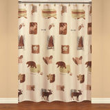Saturday Knight Ltd Natures Trail High Quality Easily Fit And Ultra Durable Everyday Use Shower Curtain - 70X72