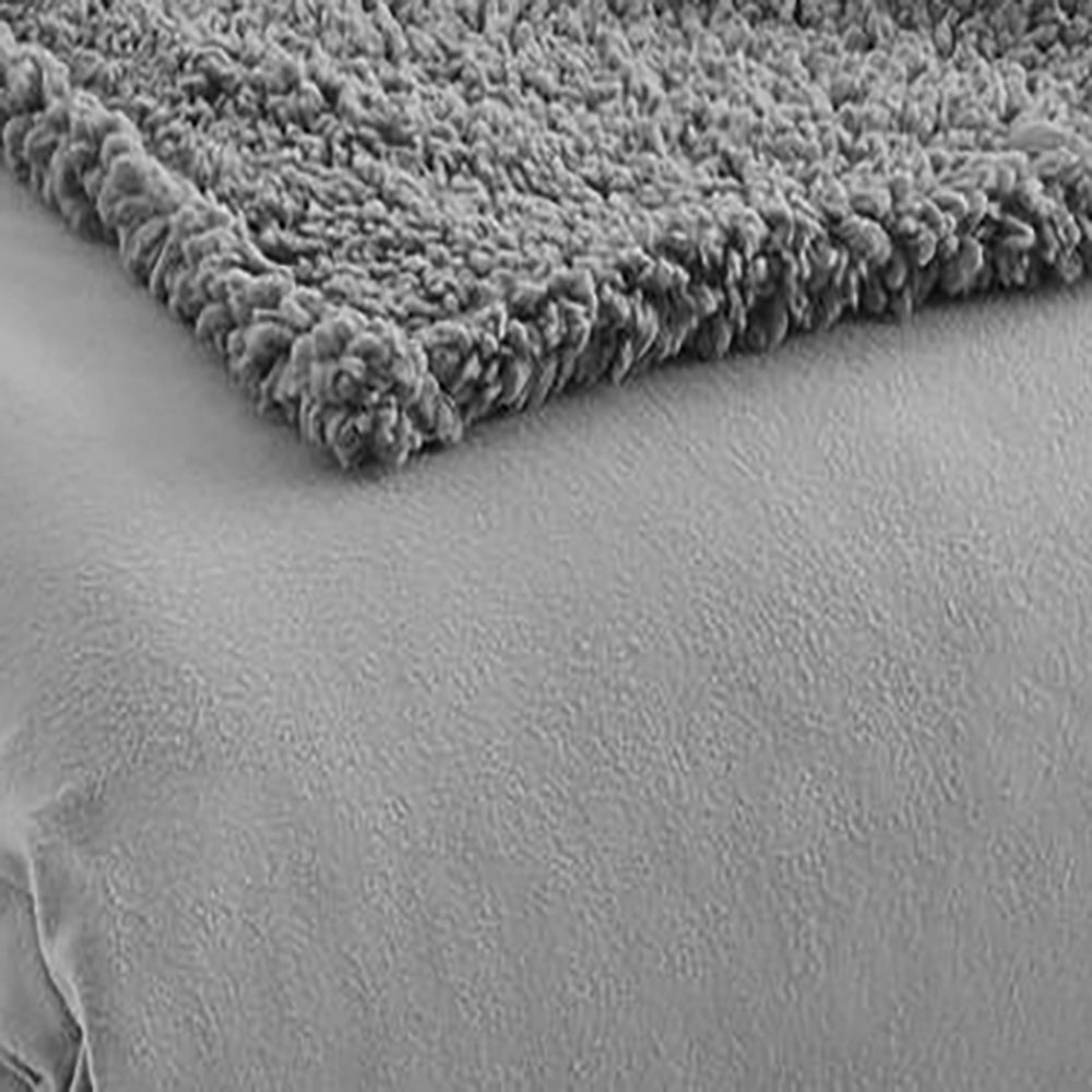 Shavel Micro Flannel High Quality Reversible Solid Patterned Luxuriously Super Soft, Comfortable & Warm Sherpa Blanket