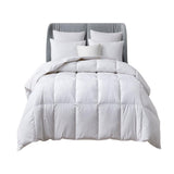 Martha Stewart 233 Thread Count Tencel ™ Lyocell & Cotton Blend Goose Feather & Down Fiber Comforter White - All Seasons