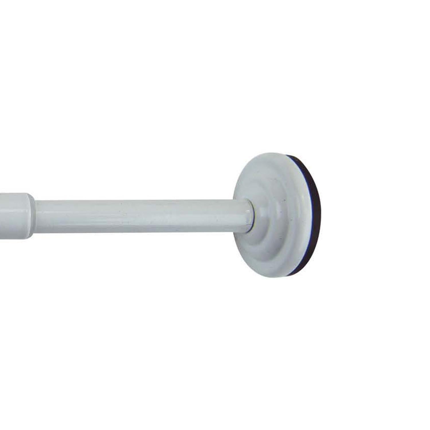 Versailles 1/2" Diameter Mini Tension Rod - White