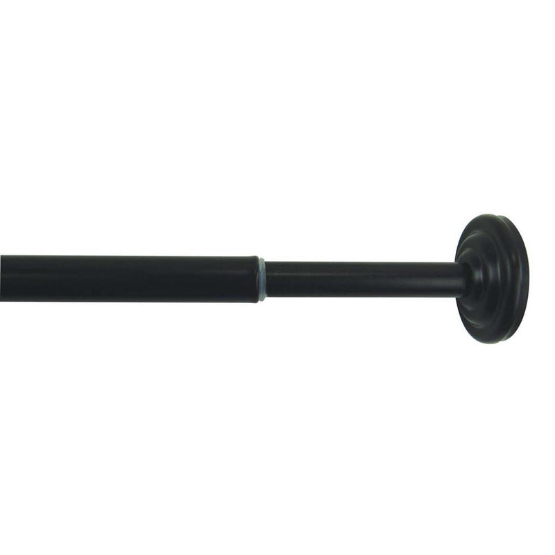 Versailles 1/2" Diameter Mini Tension Rod - Black
