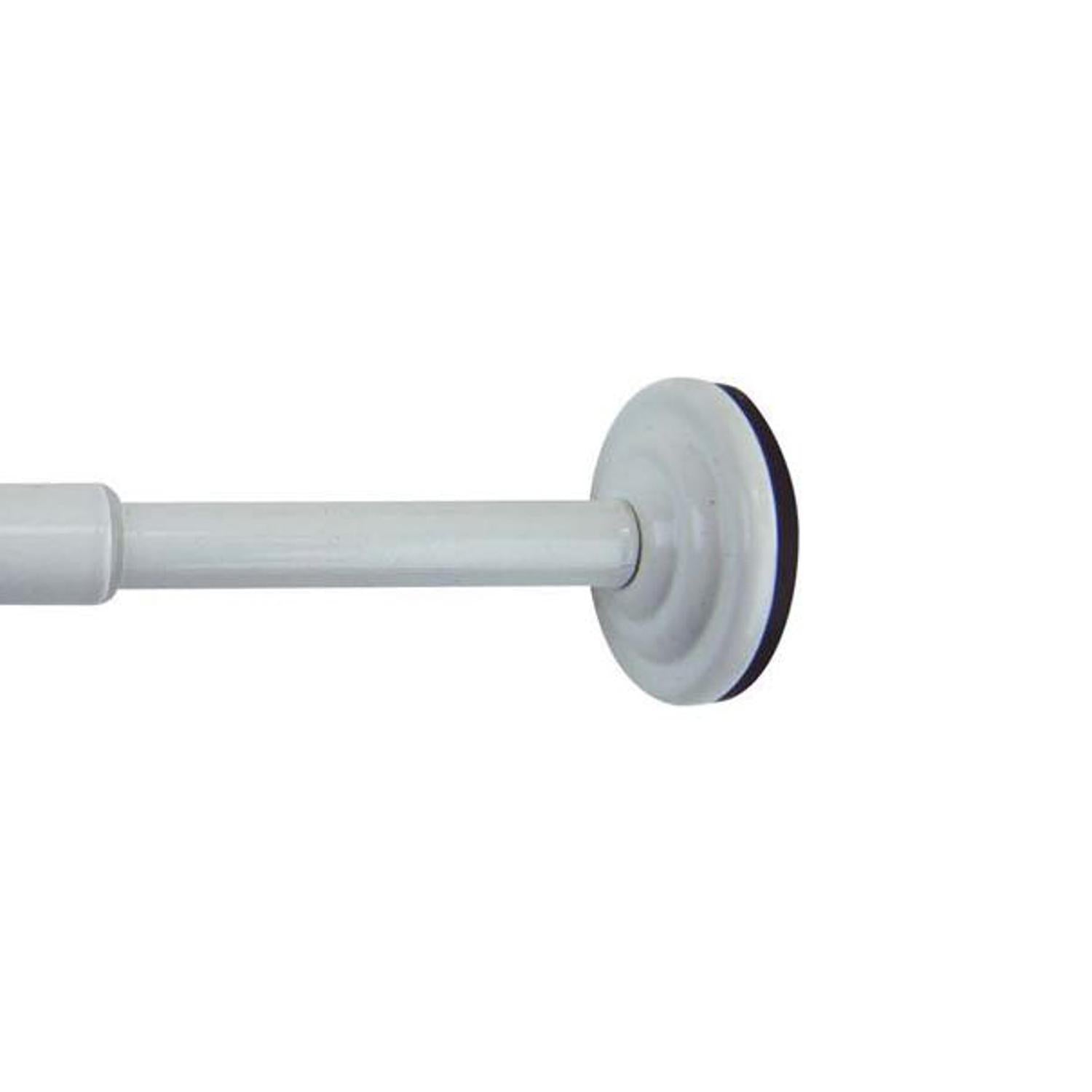 Versailles 1/2" Diameter Mini Tension Rod - White