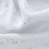RT Designers Collection Aspen Premium Metallic Blackout Grommet Panel 54" x 90" White