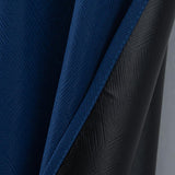 RT Designers Collection Barron 100% Blackout Grommet Curtain Panel 54" x 90" Navy
