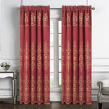 RT Designers Collection Jayla Stylish & Premium Embroidered Curtain Panel 54