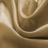 RT Designers Collection Nancy Faux Silk Grommet Curtain Panel 54" x 84" Gold