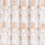 RT Designers Collection Remy Stylish & Premium Embroidered Curtain Panel 54" x 84" Orange