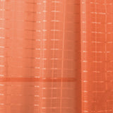 RT Designers Collection Wanda Box Voile Light Filtering One Grommet Curtain Panel 54" x 90" Coral