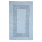 Skid Resistant Functional Bath Rug 21" x 34" Light Blue by Perthshire Platinum Collection