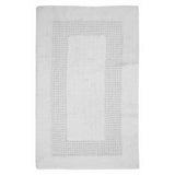 Extremely Absorbent Cotton Bath Rug 24" x 40" Ivory by Perthshire Platinum Collection
