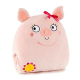 Pillow Pocket Plushies Stuffed Animal Snuggly Pillow by Shavel Home Products