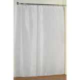Carnation Home Fashions Standard-Sized Polyester Fabric Shower Curtain Liner - 70x72"