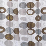 Carnation Home Fashions "Madison" Stall Size Fabric Shower Curtain 54" x 78" - Multi