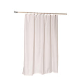 Carnation Home Fashions Nylon Fabric Shower Curtain Liner with Reinforced Header and Metal Grommets - 70x72"