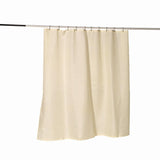 Carnation Home Fashions Nylon Fabric Shower Curtain Liner with Reinforced Header and Metal Grommets - 70x72
