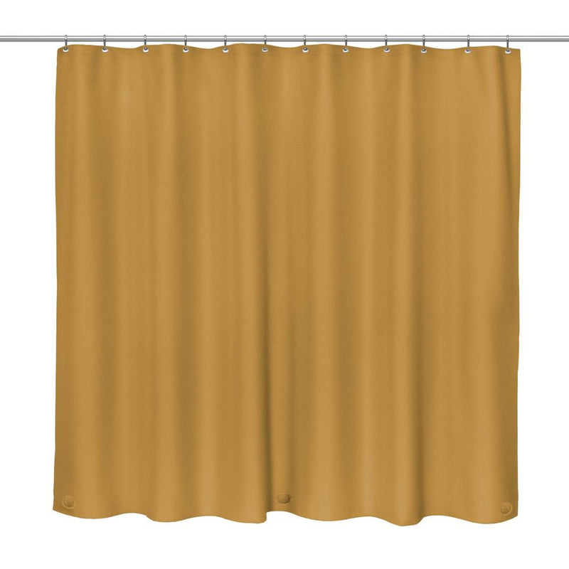 Carnation Home Fashions Standard-Sized Clean Home Peva Liner - 72x72", Gold