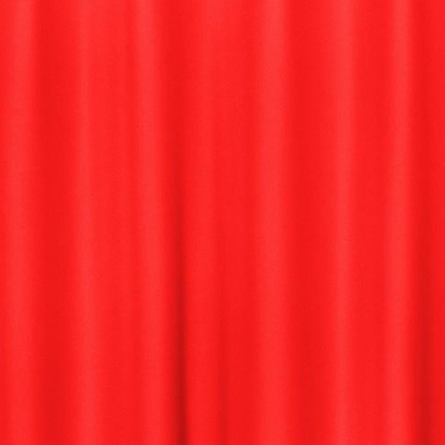 Carnation Home Fashions Standard-Sized Clean Home Peva Liner - 72x72", Red