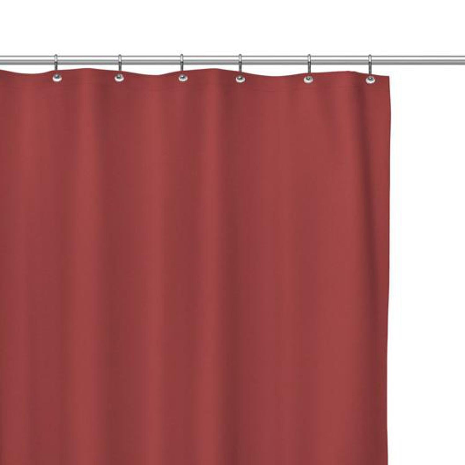 Carnation Home Fashions Standard-Sized Clean Home Peva Liner - 72x72", Burgundy