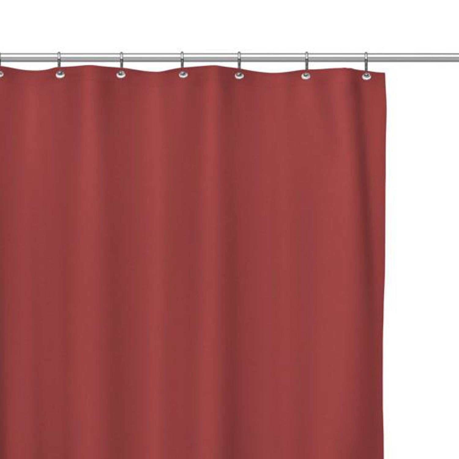Carnation Home Fashions 2 Pack "Clean Home" Peva Liner - 72x72", Burgundy