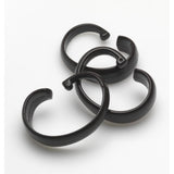 Carnation Home Fashions Hang Ease "C" Type Plastic Shower Curtain Hooks - 3x3"