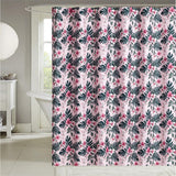 RT Designers Tropical Fiesta Pink Blossom Printed Shower Curtain - 70x72