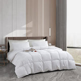 Serta 240 Thread Count Tencel ™ Lyocell And Cotton Blend Feather And Down Comforter White - All Seasons