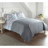 Seersucker 6-in-1 Premium Quilt Set by Shavel Home Products