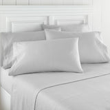 Shavel Home Products - Seersucker Solid Stylish and Modern Sheet Set