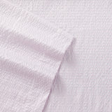 Shavel Home Products - Seersucker Solid Stylish and Modern Sheet Set