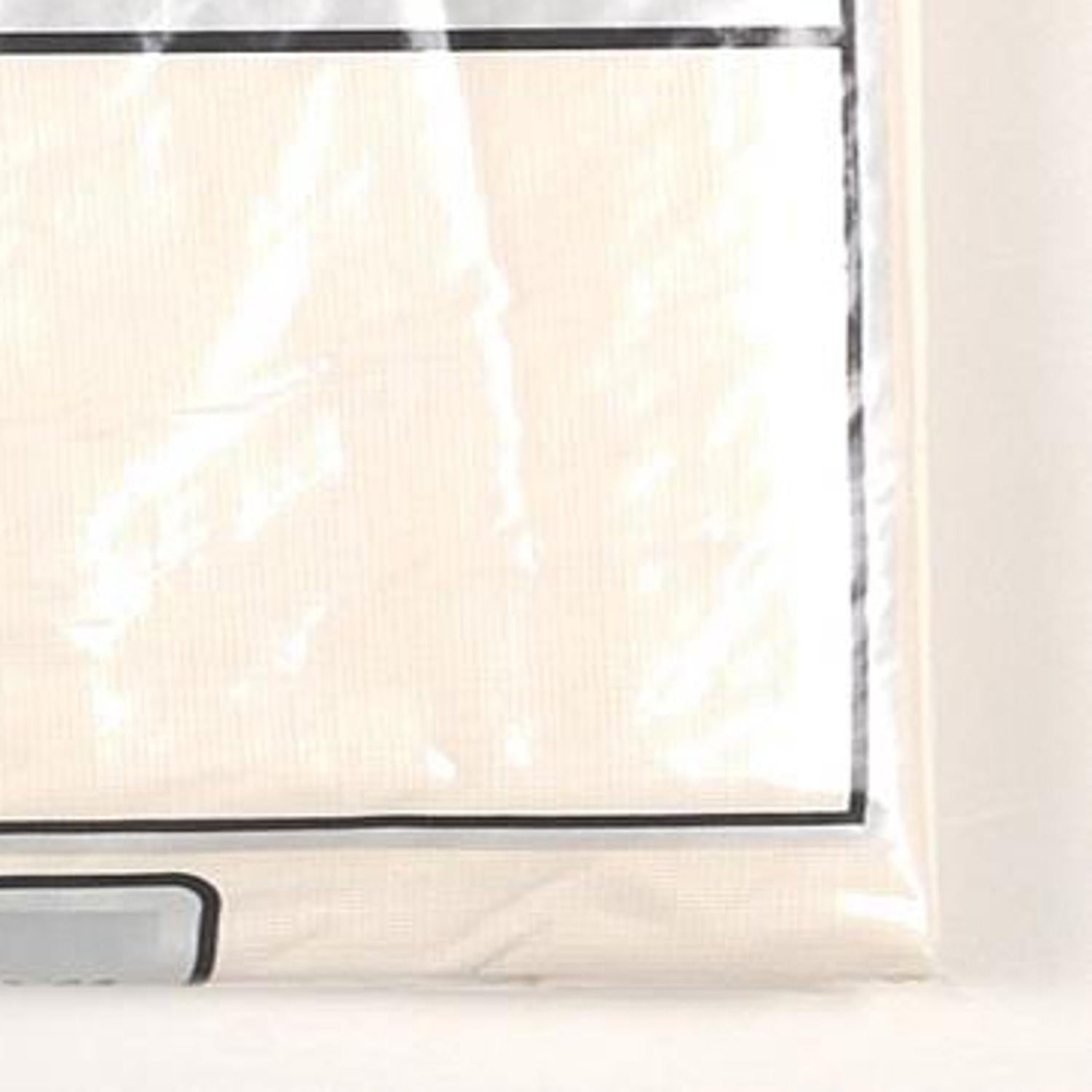 Carnation Home Fashions Vinyl Tablecloth with Polyester Flannel Backing - 52x90"