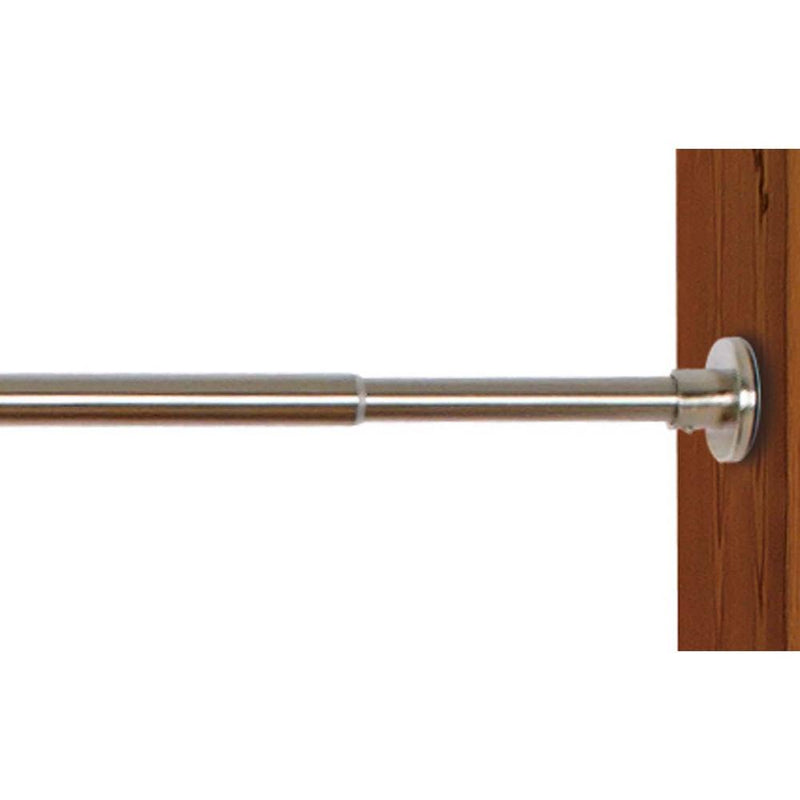 Versailles Indoor/Outdoor 3/4" Duo Tension Rod - Brushed Nickel