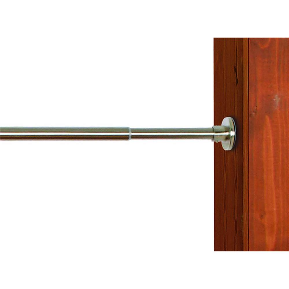 Versailles Indoor/Outdoor 3/4" Duo Tension Rod - Brushed Nickel