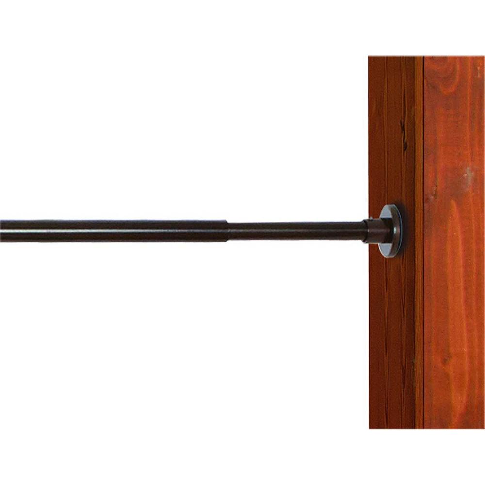 Versailles Indoor/Outdoor 3/4" Duo Tension Rod - Espresso