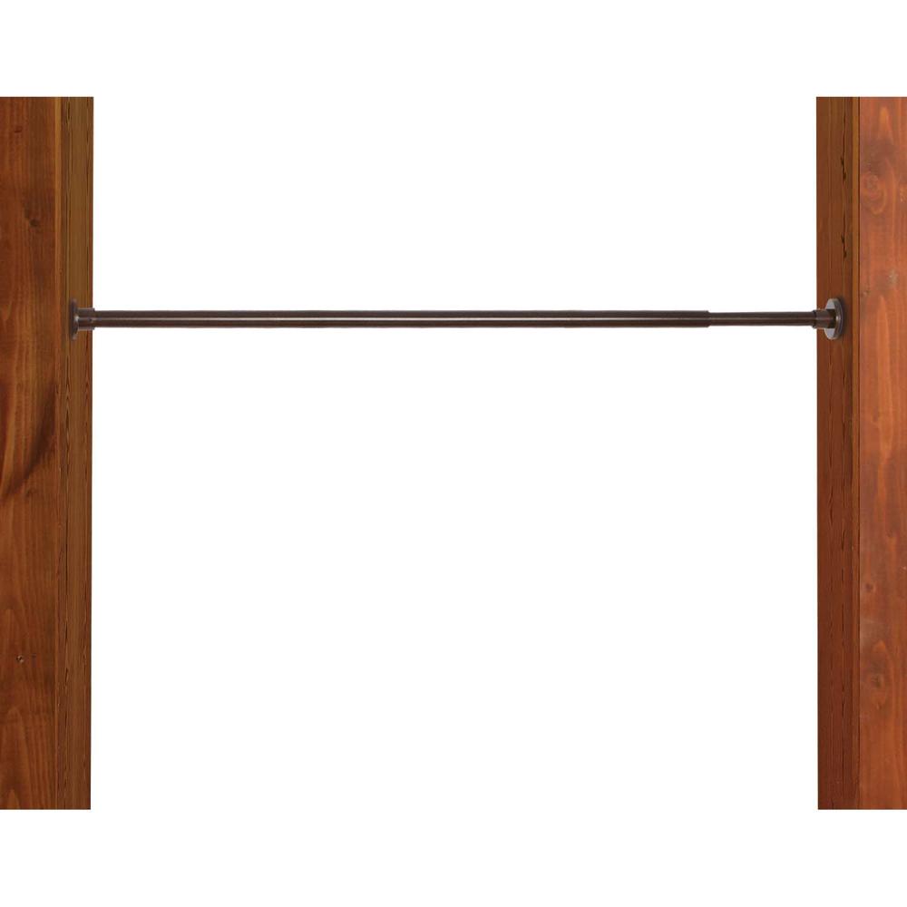 Versailles Indoor/Outdoor 3/4" Duo Tension Rod - Espresso